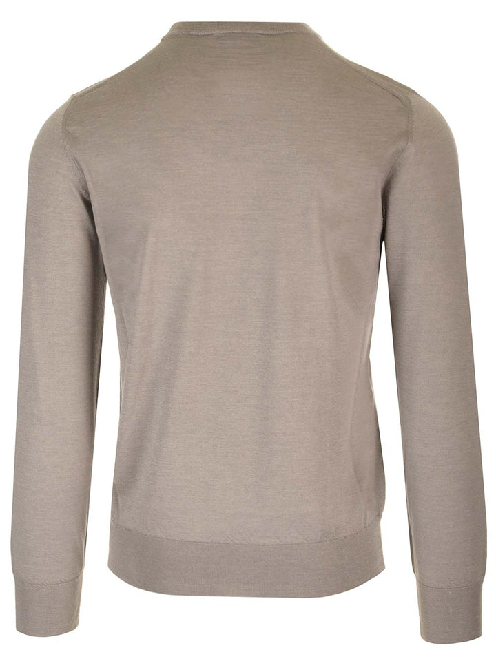 Al Duca D'Aosta Crewneck Sweater Knitwear - Grey | 511f09605a0a47ea3d498fca0568aa4316d67b14