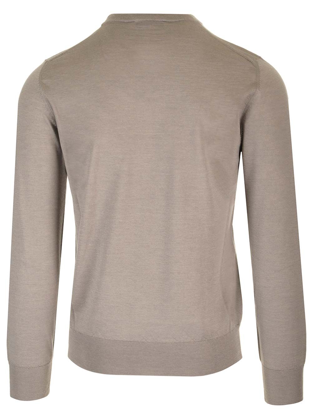 Al Duca D'Aosta Crewneck Sweater Knitwear - Grey | 93c821ad53b1407da5075a9a205c4b9584695dee