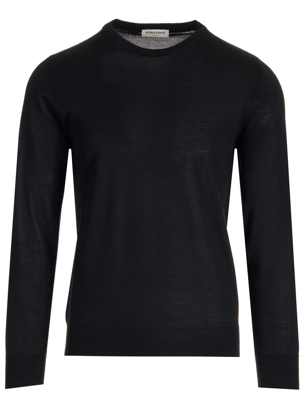 Al Duca D'Aosta Crewneck Sweater Knitwear - Nero | b3b2c09e7d3e43886df0da9544c3dcb2e3cdeffe