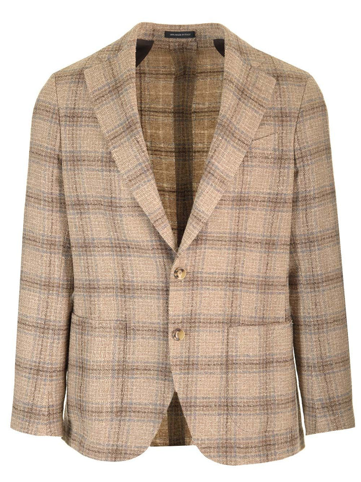 Al Duca D'Aosta Tartan Jacket Giacche - Marrone | fa6498596bf572daa5b36e478b66f602b4bfef3d