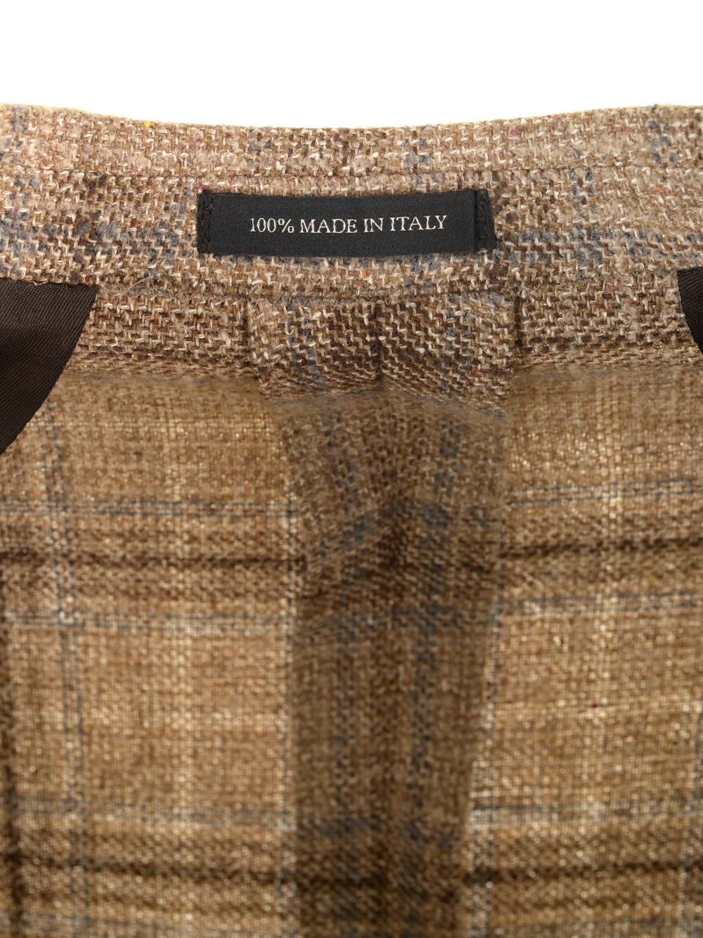 Al Duca D'Aosta Tartan Jacket Giacche - Marrone | 724adf3fcc86d8290b0d3ea2aacda0b120a1198b
