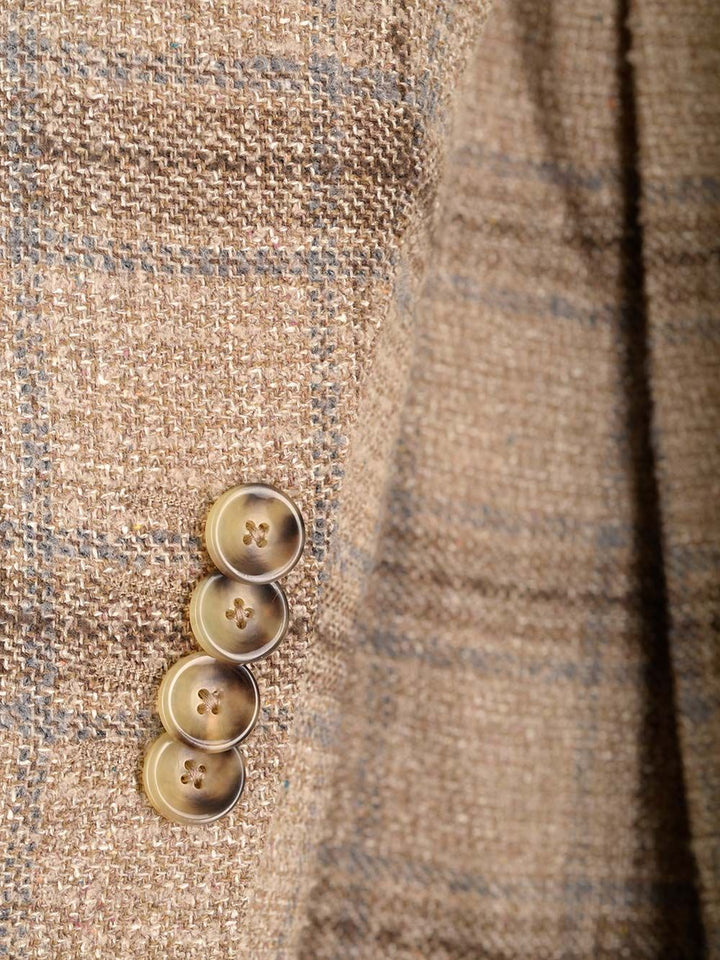 Al Duca D'Aosta Tartan Jacket Giacche - Marrone | fb1cf99b9e5cd619710637b9f47e07407956800a