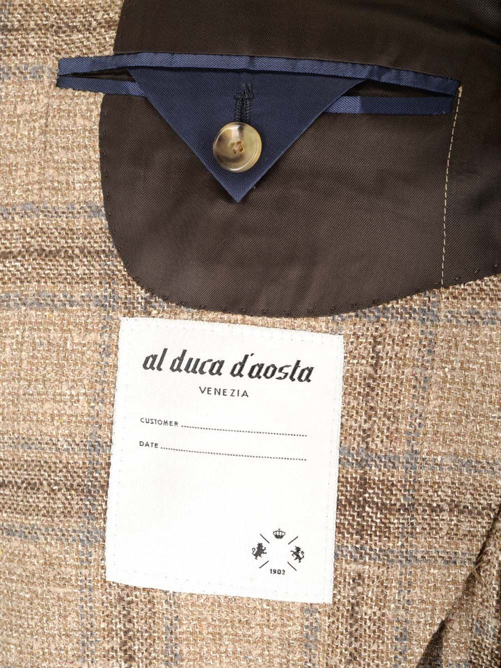 Al Duca D'Aosta Tartan Jacket Giacche - Marrone | b4d00b4dc7d36da7f56f73293cd329ac48498b07