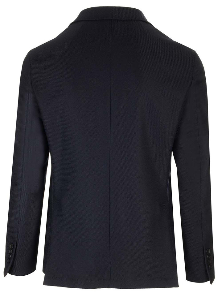 Al Duca D'Aosta Double-Breasted Wool Jacket Giacche - Blu | 6fc632880b034dc4237640eb8ed605ce3658b919