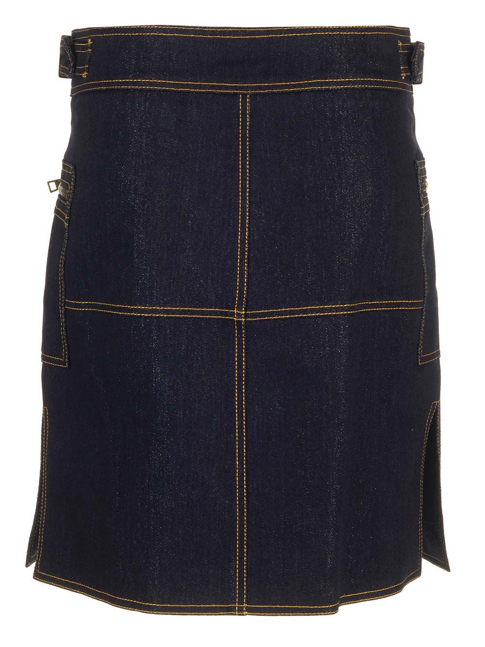 Etro Stretch Denim Skirt Gonne - Blu | 4bfc41d2644ab959cf06d1df3bd2f21b67cb9b42