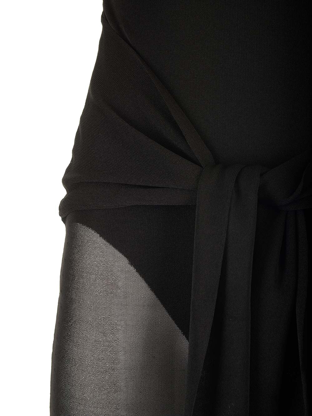 Jacquemus La Robe Maille Nodo Abiti - Nero | 1f6a7da6de7fe58d77a659a06a4bb33f65d370d7