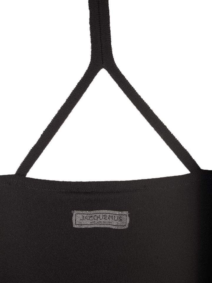 Jacquemus La Robe Maille Nodo Abiti - Nero | 4aad4bd423f4f2e236eca7c5cb4dd6bb25fef0c6