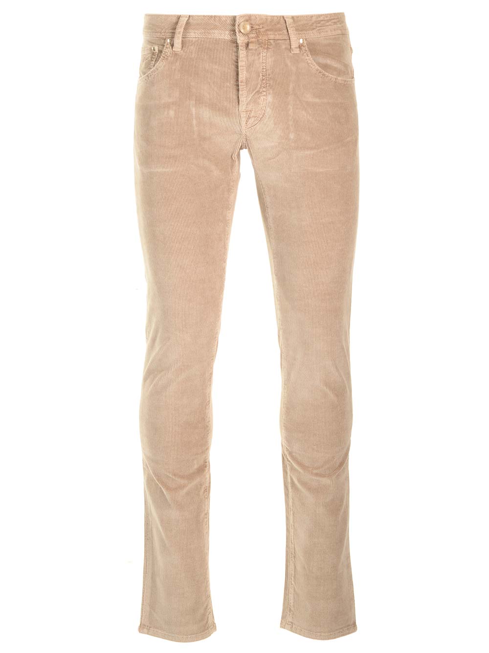 Jacob Cohen “Nick Slim” Trousers - Beige | ad6ff97b72317c6622d9aab31d3cccbeeb62c659