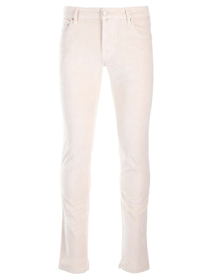 Jacob Cohen “Nick Slim” Trousers - Beige | e2f8043698ed2184146dec5ea72c16c97a98dd97