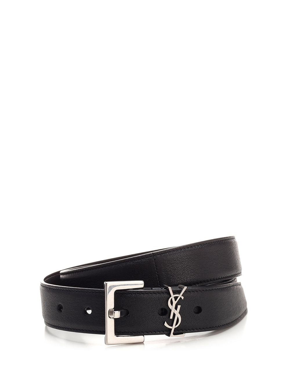 Saint Laurent Cassandre Cinture - Nero | 3d6bb16c867a5db5e12d94cab30b620b83a0266c