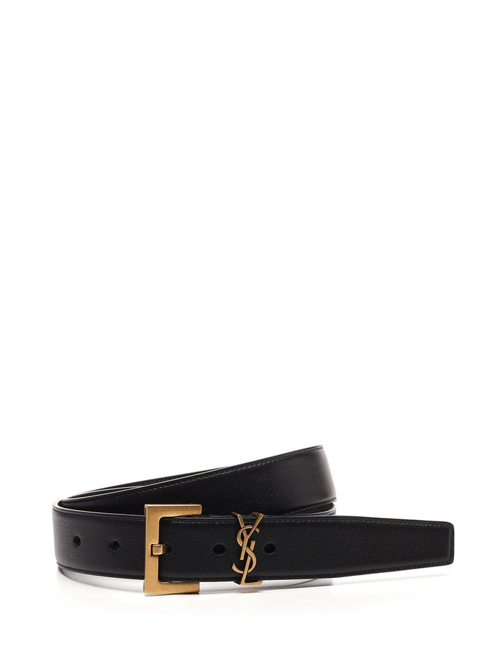 Saint Laurent Ysl Cinture - Nero | 0a1f17d584be8affbf6a0716ced3c649f4ac4471
