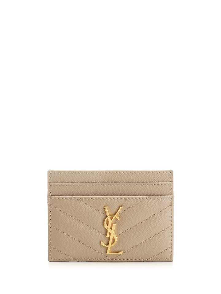 Saint Laurent Monogram Card Case Small leather goods - Nero | 36566fb88d54b44ece75fb5a73f648c65df9b177