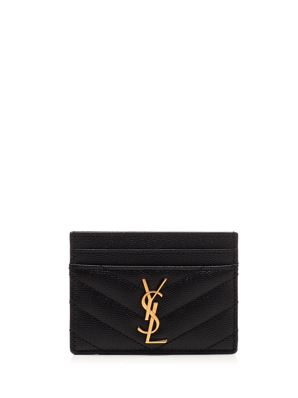 Saint Laurent Monogram Card Case Small leather goods - Nero | ceae17f6f814c23329c71fce03418e7732d39035