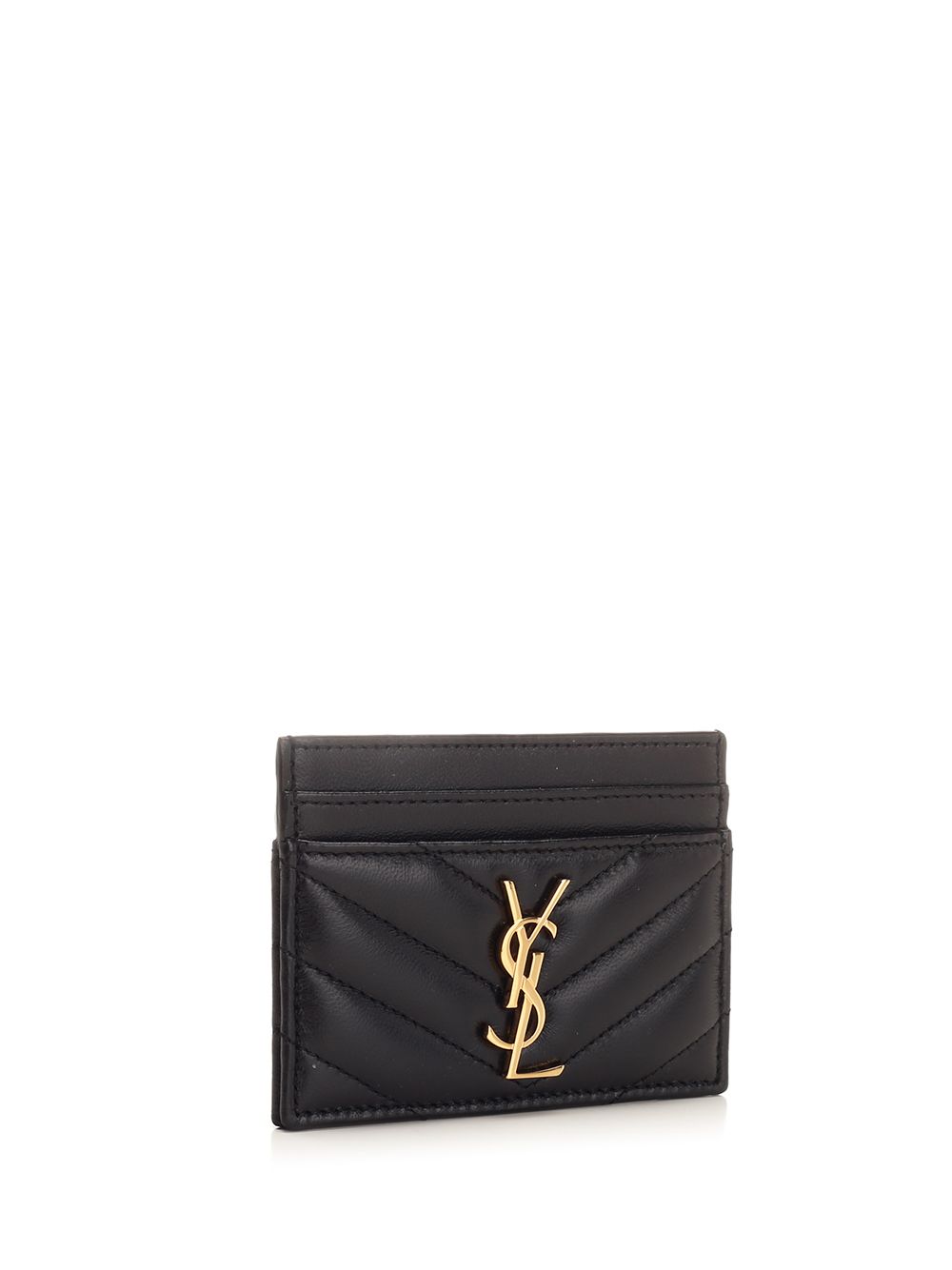 Saint Laurent Monogram Card Case Small leather goods - Nero | c42bb014df0891da8cfbe086cf12c36bb9123235