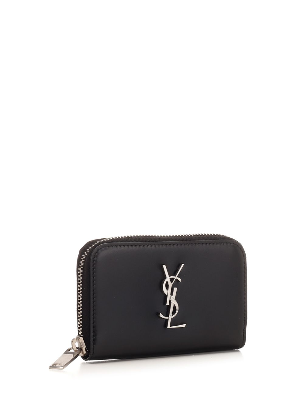 Saint Laurent Zip Around Wallet  Monogram Wallets - Nero | 8b509eaa722d236207505bbc9d54a248ad31ff9a