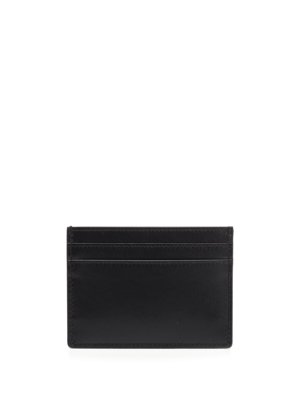 Saint Laurent Cassandre Card Holder Wallets - Nero | 8be90293788d4add345200902e72d0ad25ef17cf