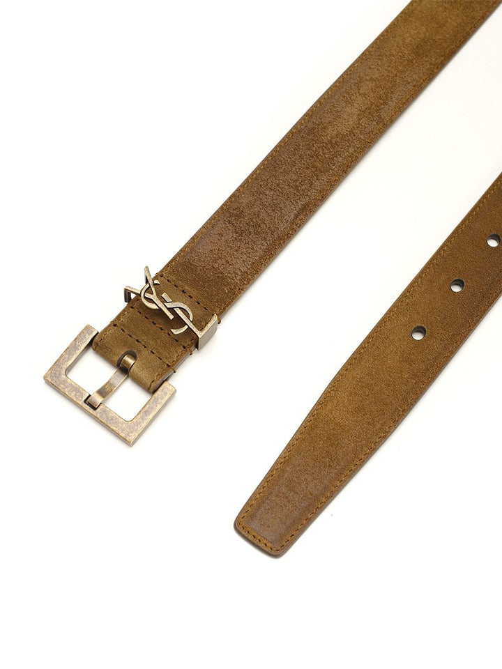 Saint Laurent Cassandre Cinture - Marrone | 12a938704bd9e872f798ecc9584fc50031691a72