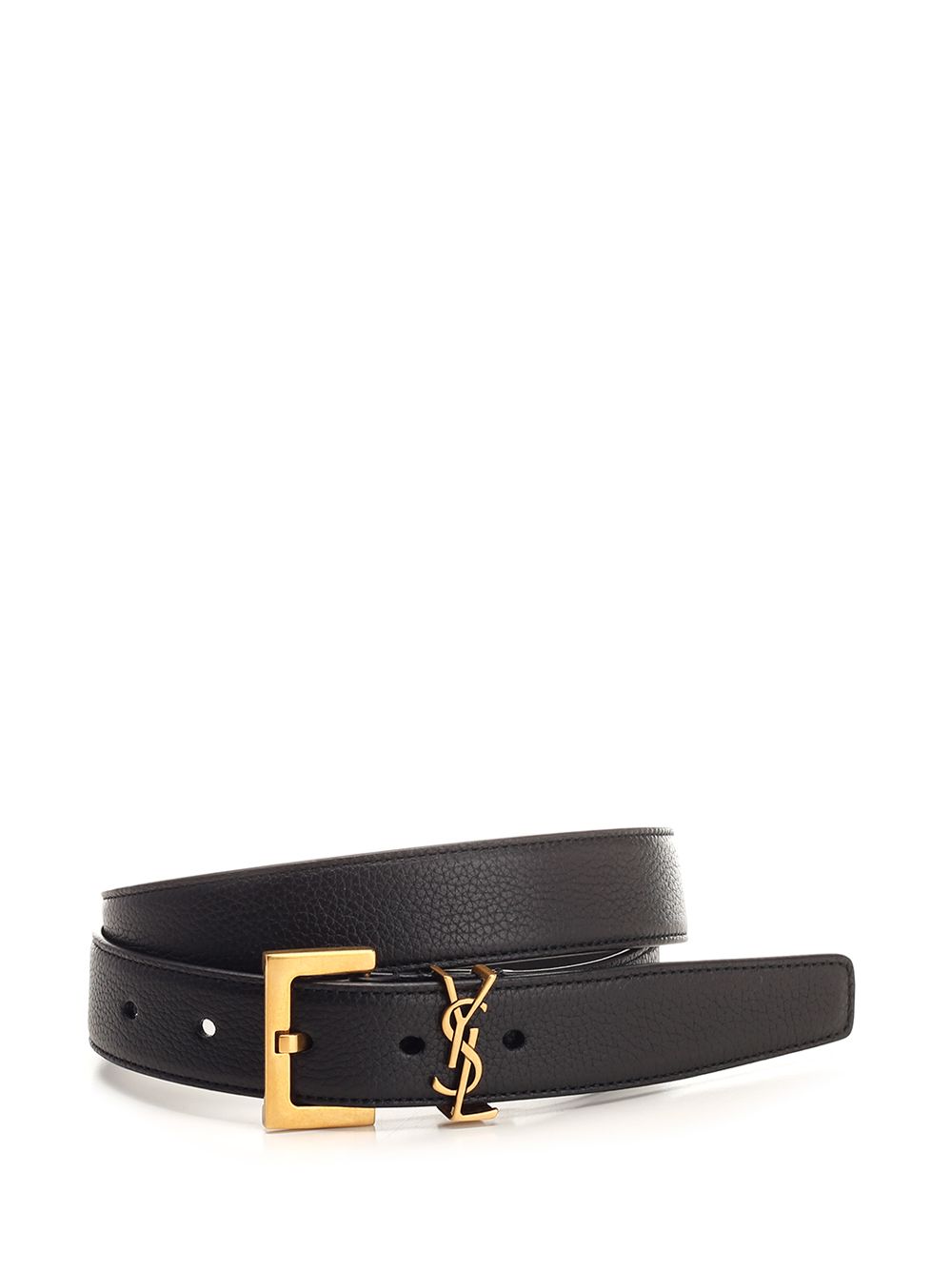 Saint Laurent Cassandre Cinture - Nero | 5821bf3f50e8dd5941a7776a68bcf1dcd9471394