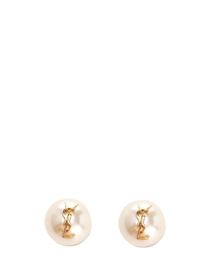 Saint Laurent Pearl Earrings Gioielli - Bianco | 6632fff9d6da98a989316feae9f06b7da17eab65