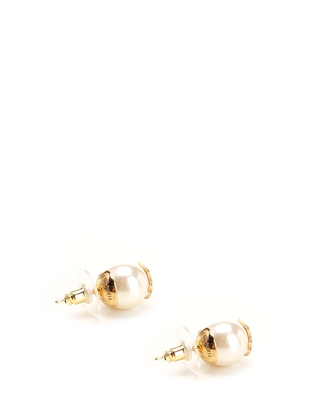 Saint Laurent Pearl Earrings Gioielli - Bianco | 426c9a6cacfd4edf17c56b6b8e8a2940a43a5fe8