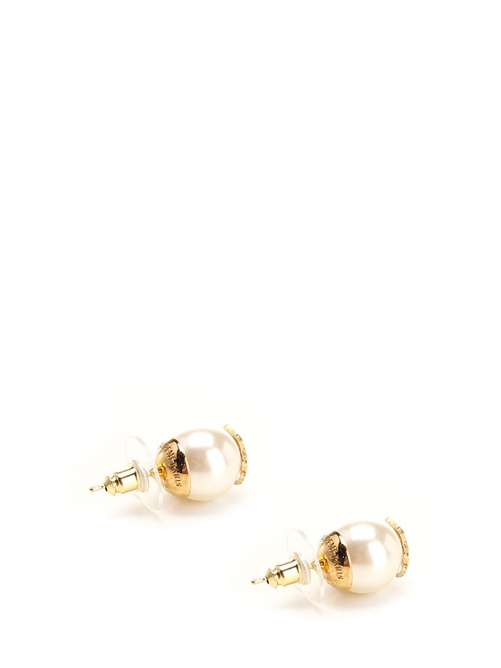 Saint Laurent Pearl Earrings Gioielli - Bianco | 426c9a6cacfd4edf17c56b6b8e8a2940a43a5fe8