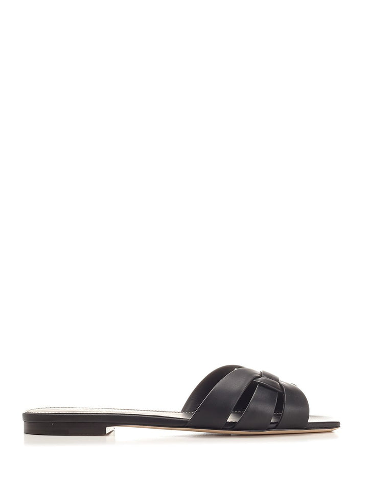 Saint Laurent Nu Pieds Tribute Sandali - Nero | 5f5f8bccebfe1188bfac7e77b0ca24c3fdde25c4