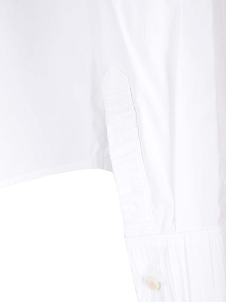 Tory Burch Crimped Collar Shirt Shirts - Bianco | 066d9a27a89973f66cc3a930d517403fc1135dba