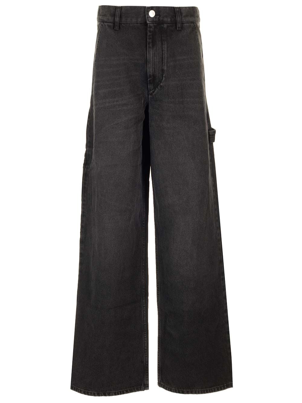 Marant Etoile Solene Jeans - Nero | d0a12cea4590d520dbf1dbce7dc3adfd58e2e089