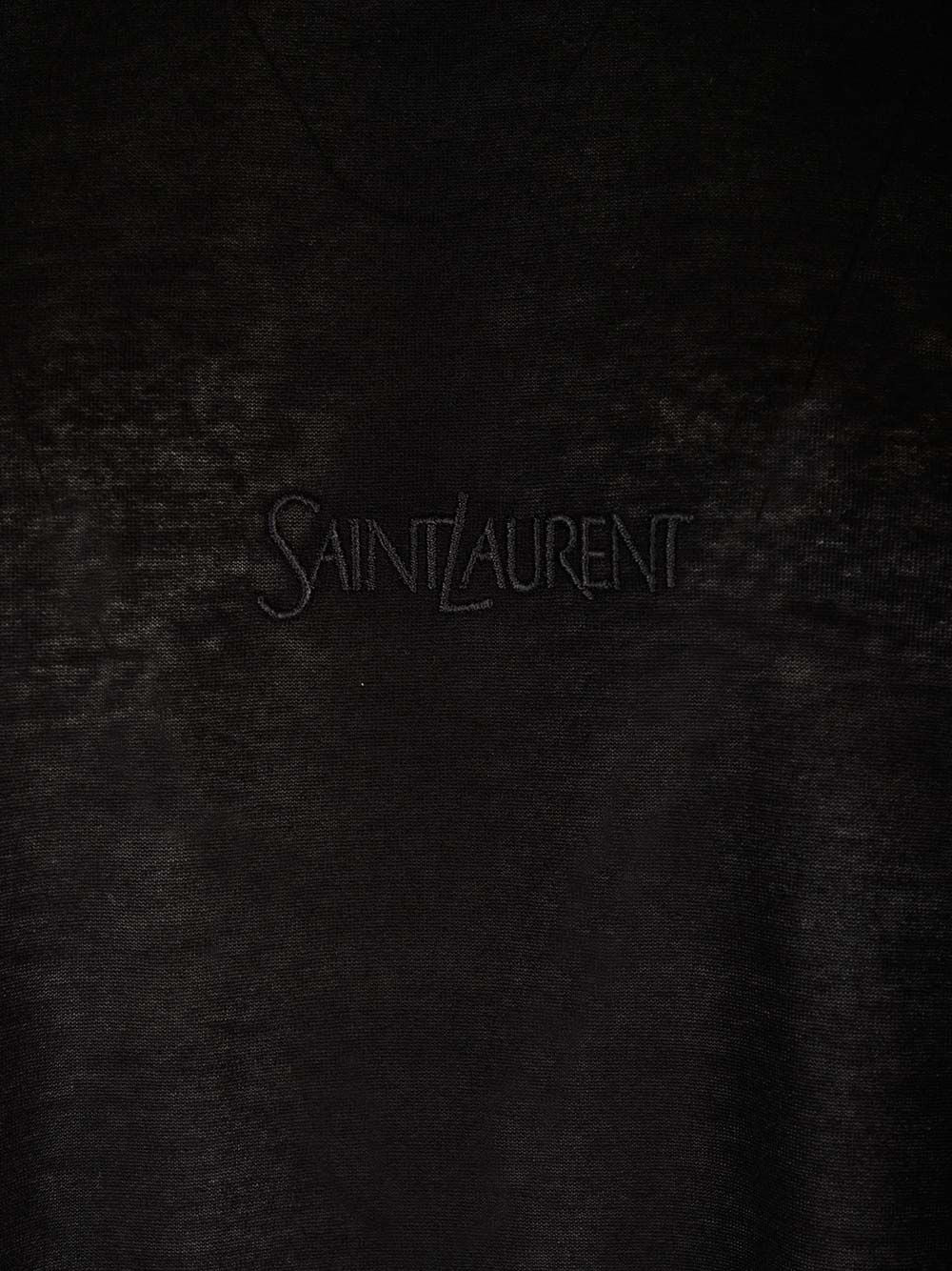 Saint Laurent Saint Laurent T-Shirt - Nero | c852b37a43f7d9e1b30ba0813b5ac97a070994d0