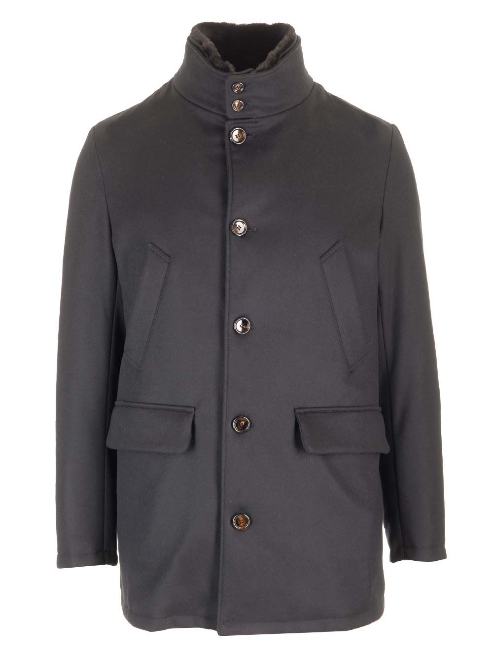 Al Duca D'Aosta Fur Jacket Giacche - Blu | f03e734697aa40a0037d78611ed582f40b48d7e3