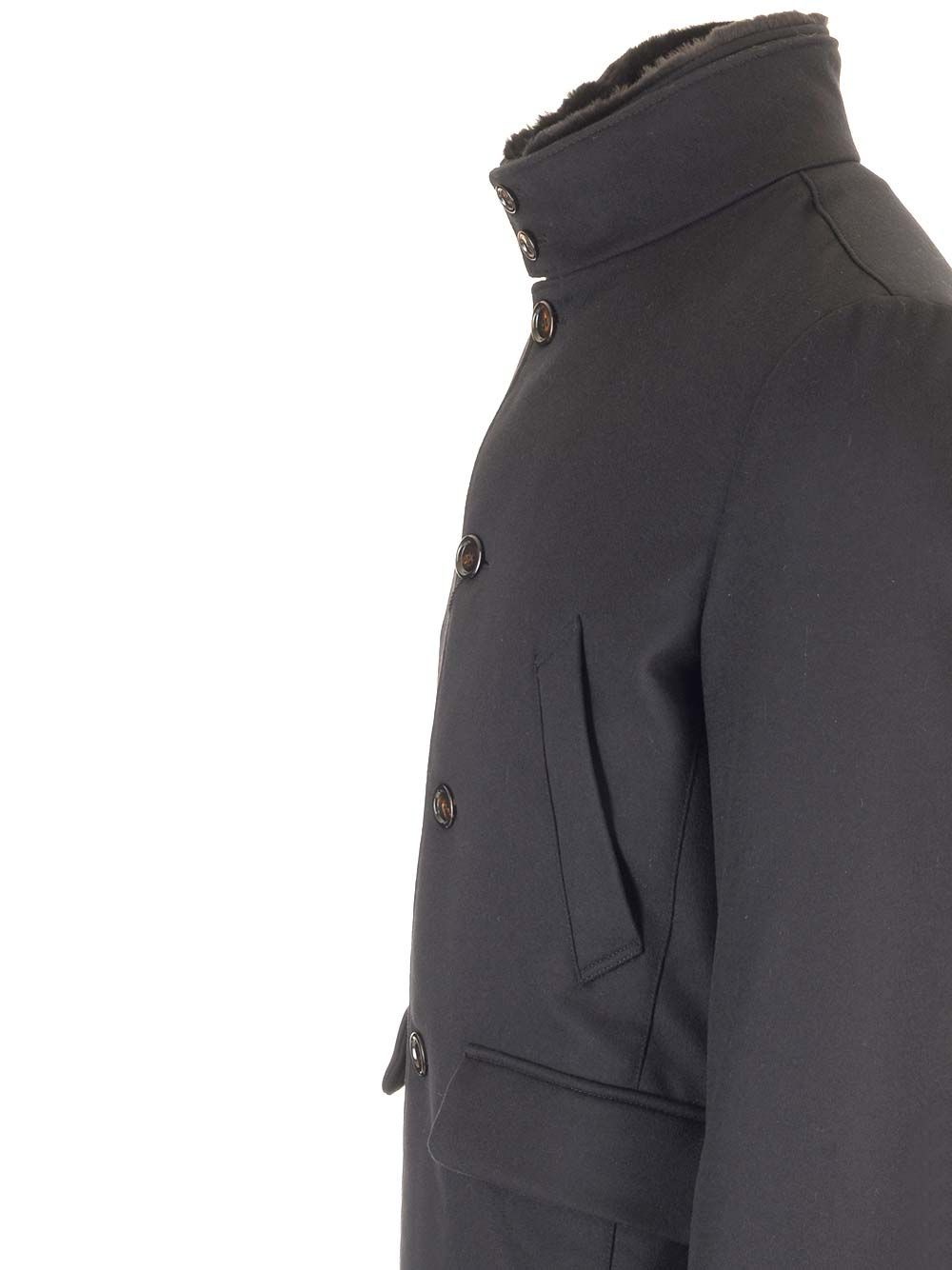 Al Duca D'Aosta Fur Jacket Giacche - Blu | fcaa37987ad96b9bddac64a4599560f48e41a0b8
