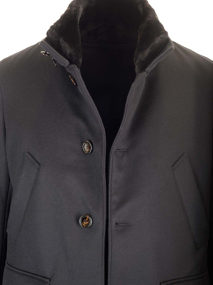 Al Duca D'Aosta Fur Jacket Giacche - Blu | 9a0ba6ffcb215de57e8d71fdc695d185c458b243