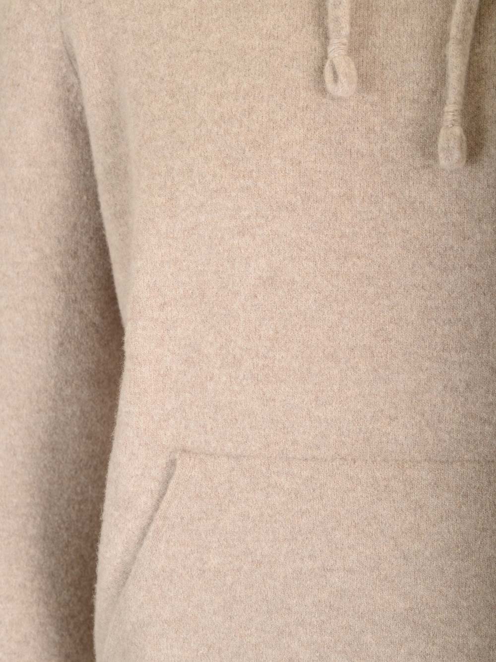 Al Duca D'Aosta 1902 Wool Sweater With Hood Knitwear - Beige | 7d9a0a9722299fa28ce9bfff677908158b3b16d9