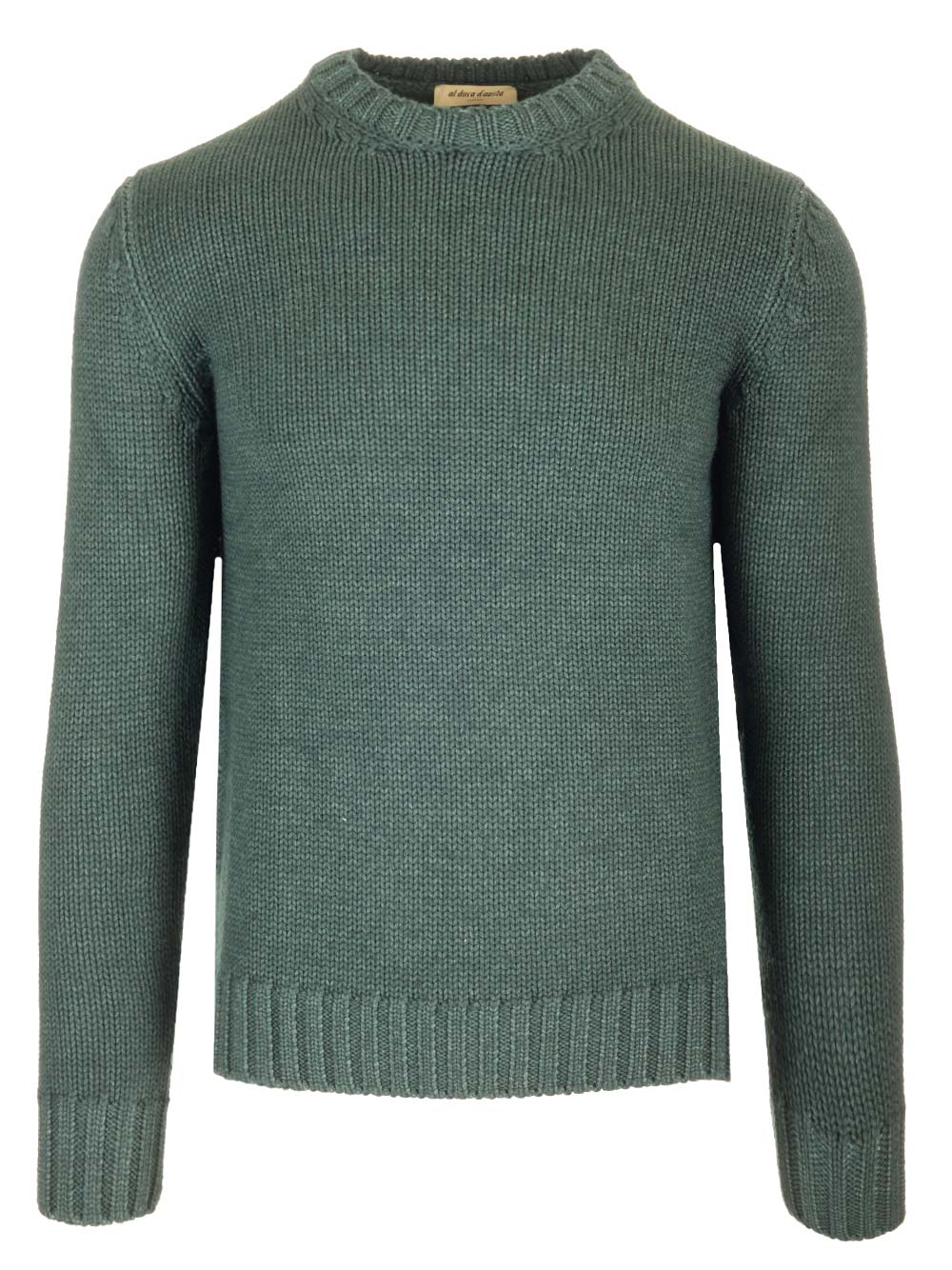 Al Duca D'Aosta 1902 Merino Wool Sweater Knitwear - Verde | e5cb76b9710bb33a5ceac5f73417a081686de2e9