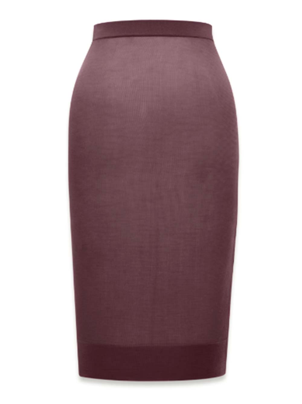 Saint Laurent Pencil Skirt Gonne - Bordeaux | 63ff4a27e0fe0cf32723b101c22ce9d487d345f5