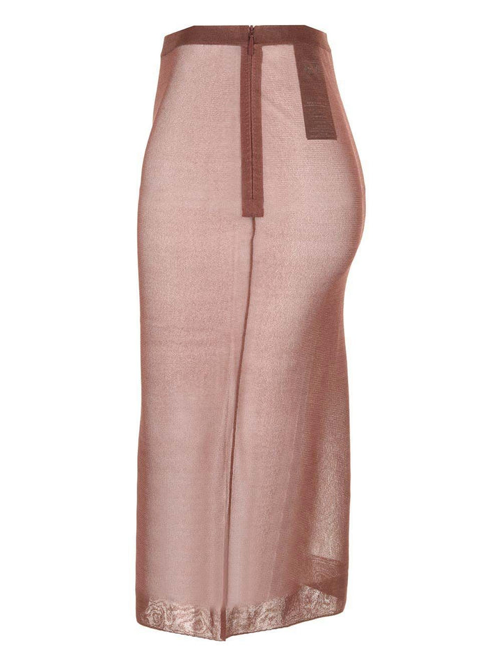 Saint Laurent Pencil Skirt Gonne - Bordeaux | c69c57e75bf019e75ac921cbd75e4f67d21d0dc6