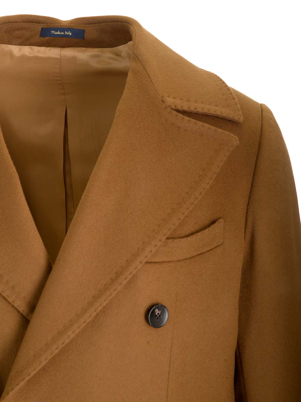 Guarinucci Ulster Tobacco Coat In Virgin Wool And Cashmere Coats - Marrone | 6154a2b99e2d8c9804e680f8e65286ec0f8b64ae