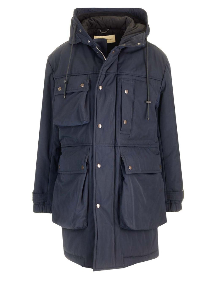 Dries Van Noten Roos Coats - Blu | 07960cca102b465754a36e3b4f85d73e063bfa49