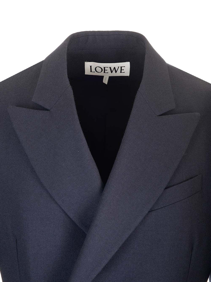 Loewe Double-Breasted  Jacket Giacche - Blu | a9b3d4f82c328314d2339f557784ce3cc24ae4a4