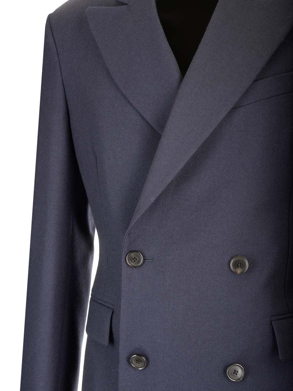 Loewe Double-Breasted  Jacket Giacche - Blu | 94b3391ec8934c1299f6cb2acb74d8a94b21338f