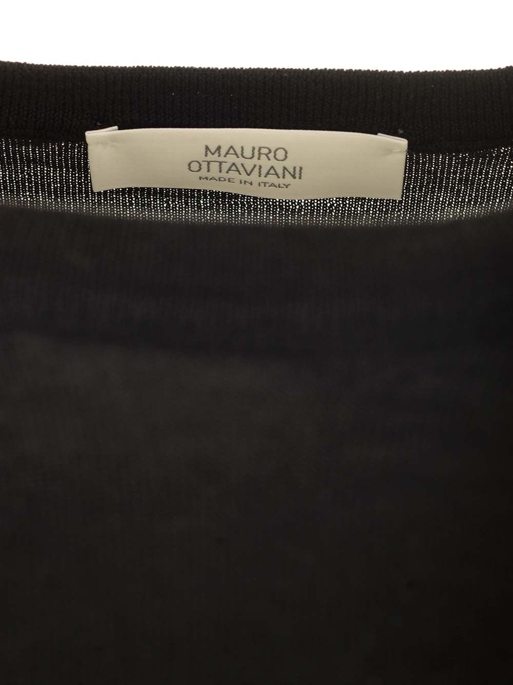 Mauro Ottaviani Crew Neck Sweater Knitwear - Nero | cf88818902058add6897e9455136726342c4710f