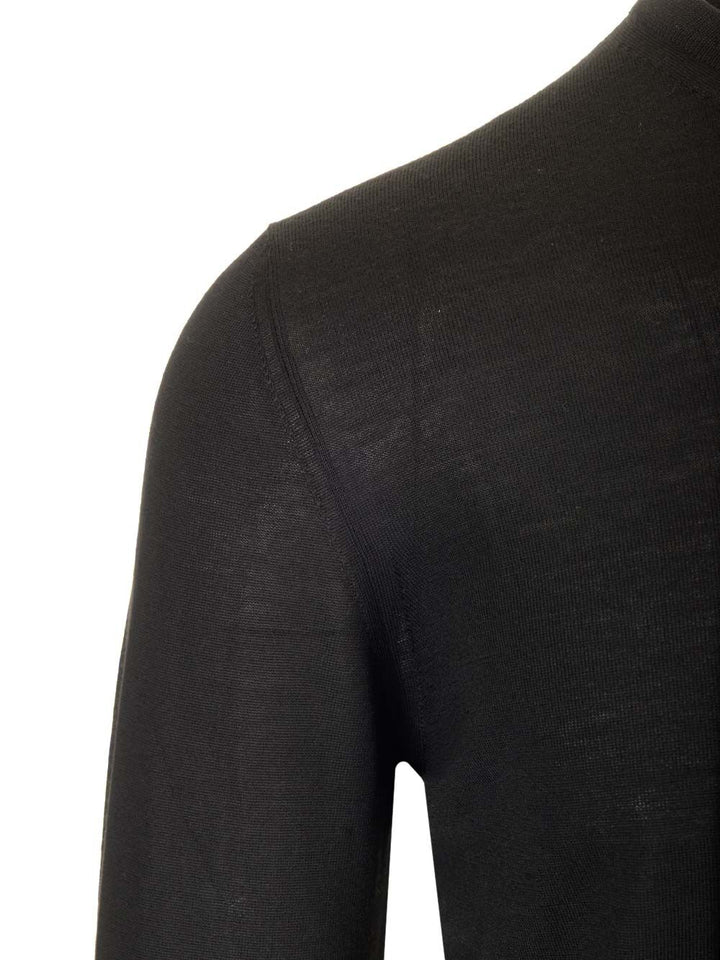 Mauro Ottaviani Crew Neck Sweater Knitwear - Nero | 7dee470c85f0c51eb85e82616211ed432c068c8d