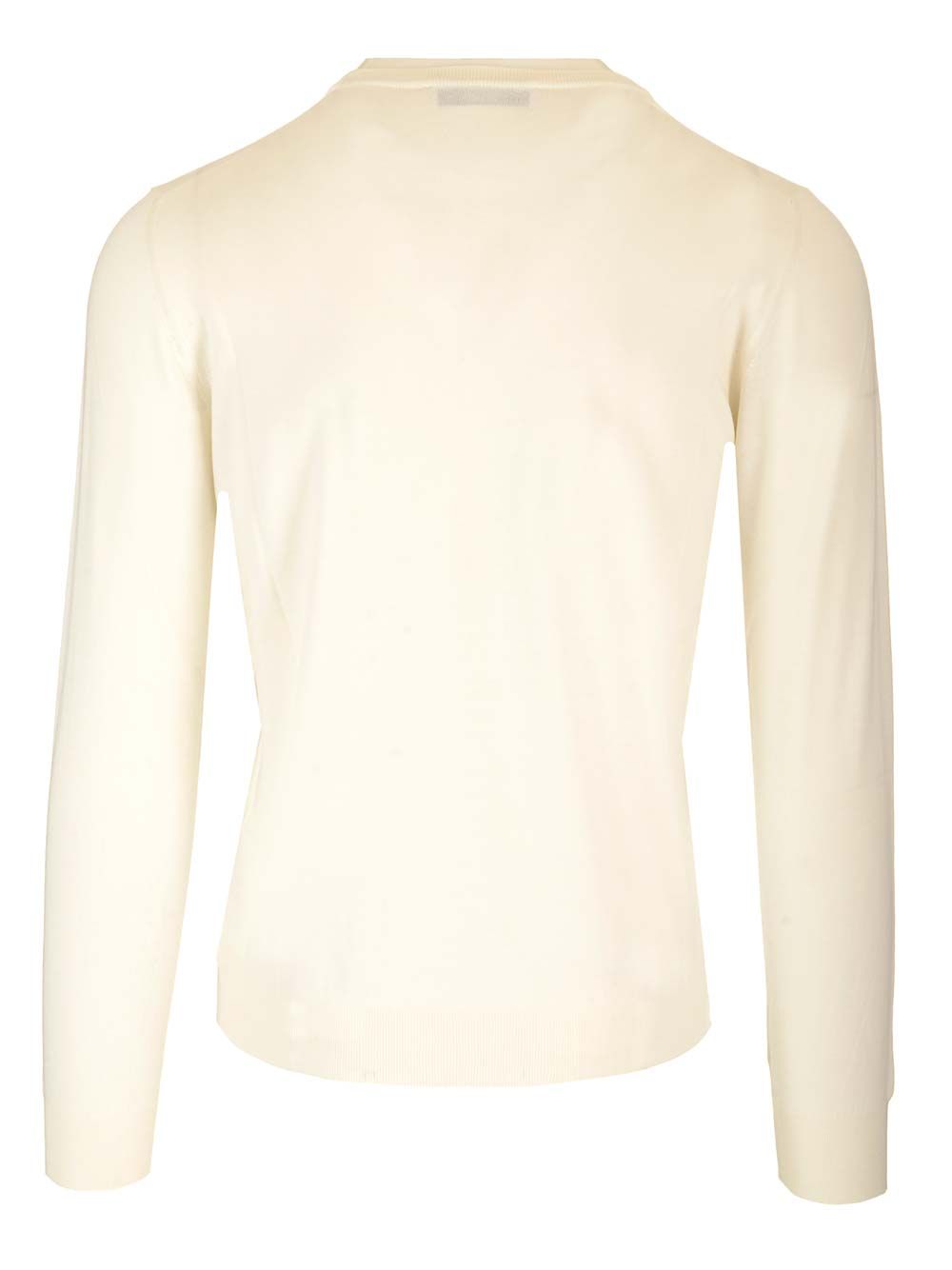 Mauro Ottaviani Crew Neck Sweater Knitwear - Bianco | 96ed50ca8cf03f4a84ffab9d72f6176c189f76d2