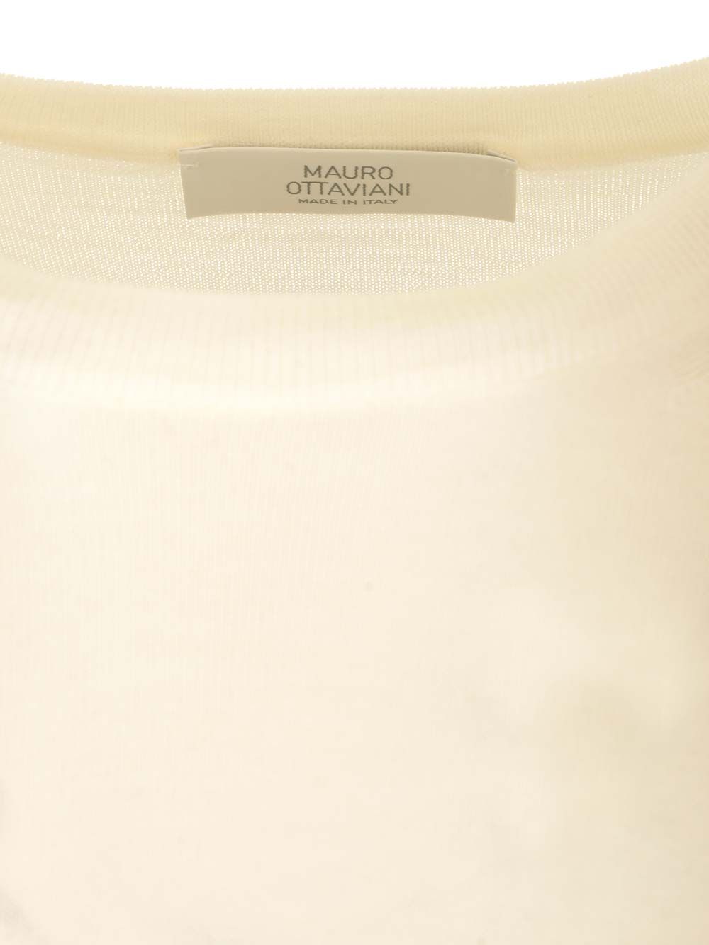 Mauro Ottaviani Crew Neck Sweater Knitwear - Bianco | fb08bba2d10294e4c8663c32a32ff8dc076ce5a1