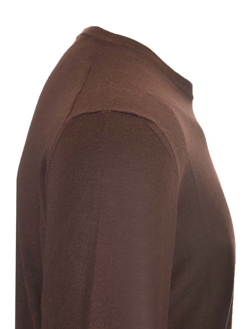 Mauro Ottaviani Crew Neck Sweater Knitwear - Marrone | 2ce3d31275853dcbb799a5bf712217940932a76d