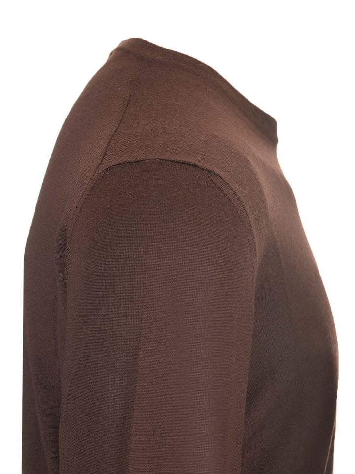Mauro Ottaviani Crew Neck Sweater Knitwear - Marrone | 2ce3d31275853dcbb799a5bf712217940932a76d