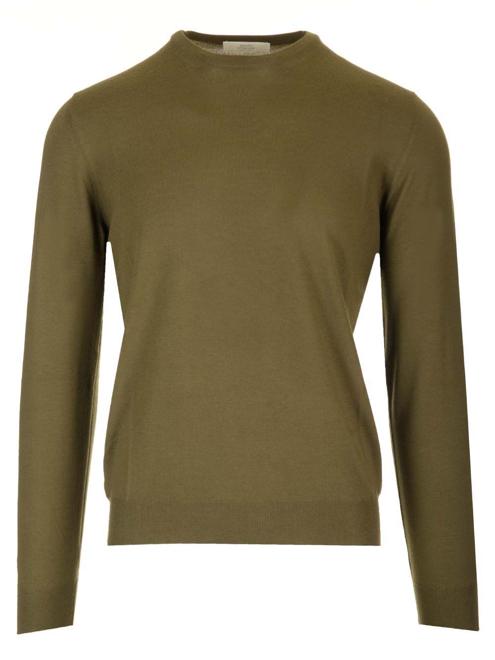 Mauro Ottaviani Crew Neck Sweater Knitwear - Verde | 423dc17b2df699f14c20c4941b329ce66835b197
