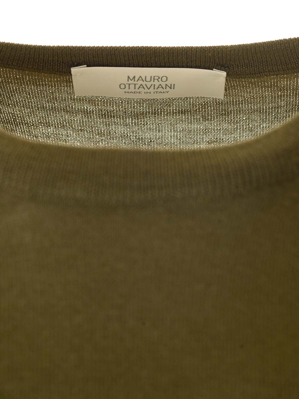 Mauro Ottaviani Crew Neck Sweater Knitwear - Verde | a0d2ad94c82d46ef839cb03270e0529796b28302