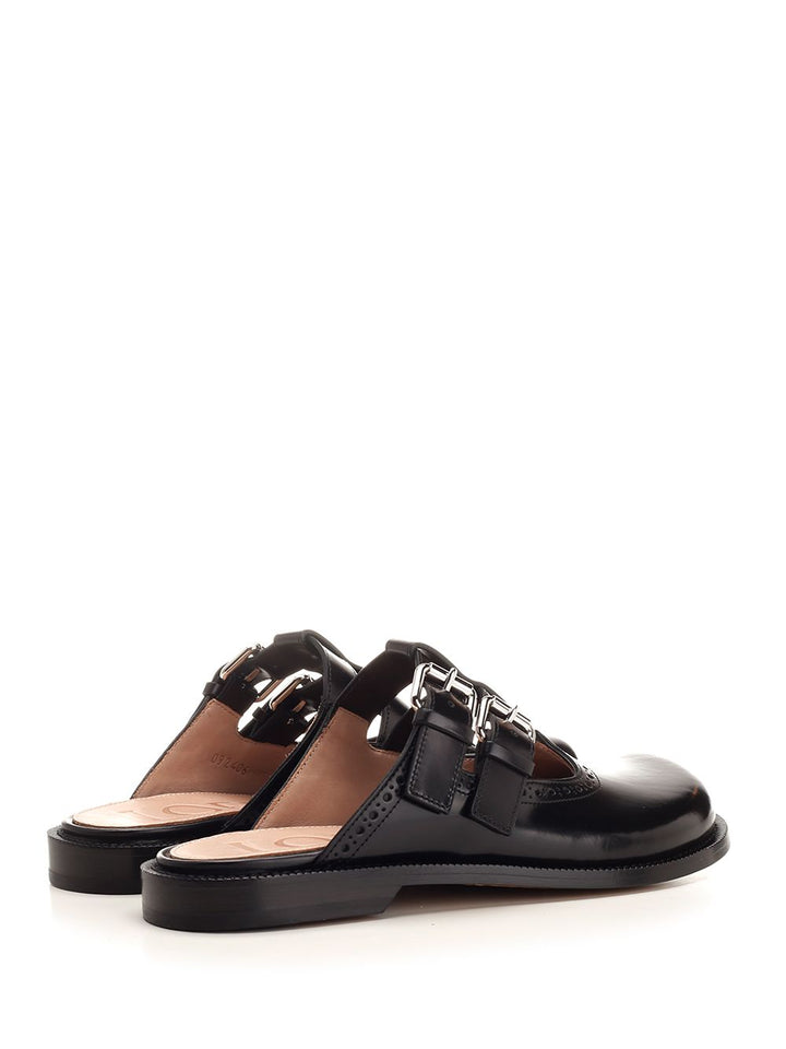 Loewe Mary Jane Mules Scarpe basse - Nero | 736b9847367b2d8f29649c9135bdbafb8899bc72