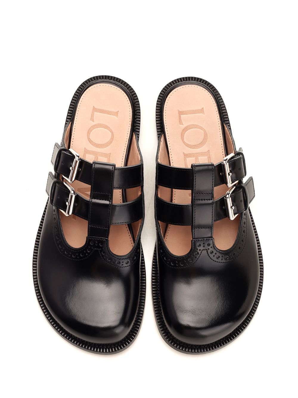 Loewe Mary Jane Mules Scarpe basse - Nero | 465e27597c68f92baba88de976eac0ed586ea4ca